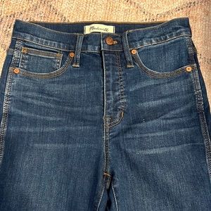 Madewell 10” High Rose Skinny Crop - Size 26